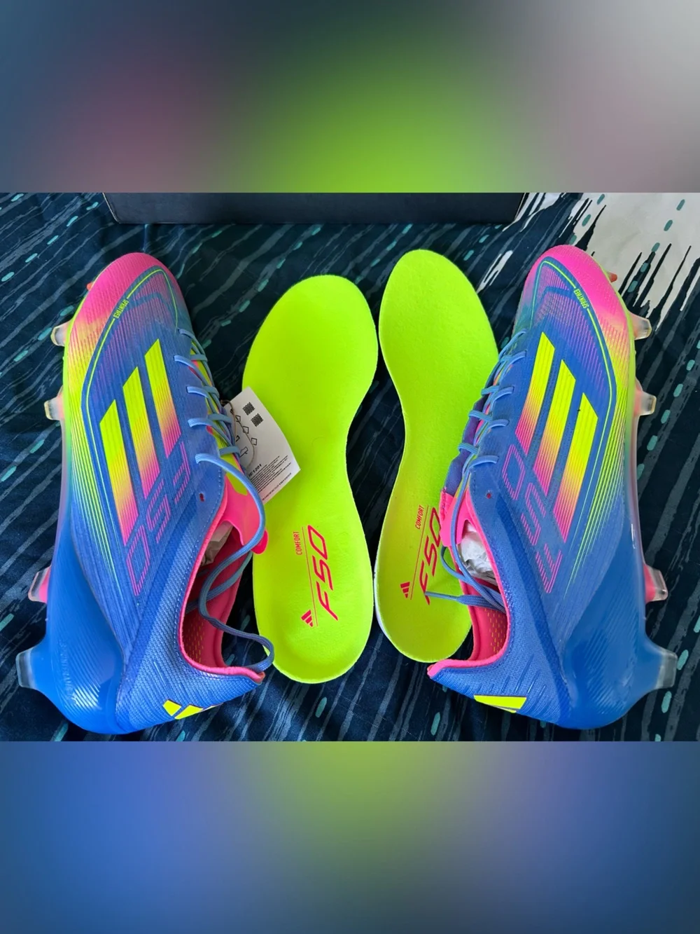 F50 ELITE FIRM GROUND CLEATS Brand New With Box Size 11.5 US